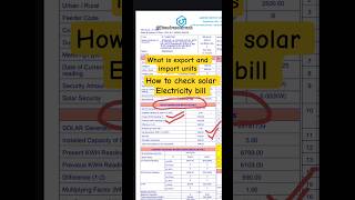 how to check solar readings in electricity bill | solar bill kese dekhte hain #petshub #electricity