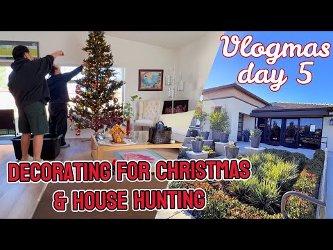 Decorating for Christmas