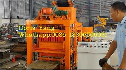 QTJ4-28/QTJ4-26C block making machine