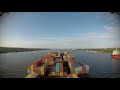 Time-lapse - down the Mississippi from New Orleans to Gulf of Mexico [4K]