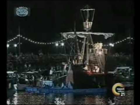 Pro Serrara Fontana: la barca La Nuova Assunta alla Festa di Sant'Anna 2009 (pt.1)