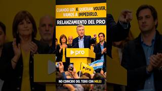Macri relanzó el PRO y cruzó a los K con una frase contundente