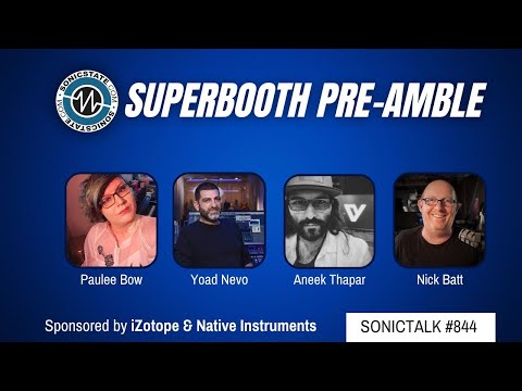Sonic TALK 844 - Void & Vista Frames, Superbooth, V Collection 11, Splice and Spitfire