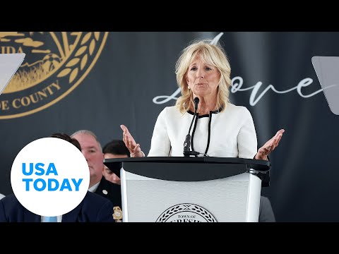 Jill Biden, Surfside mayor speak on condo collapse | USA TODAY