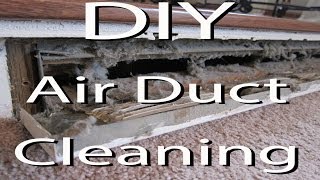 DIY  Clean Your Air Heat Vents