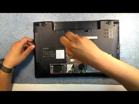 Разборка и ремонт ноутбука Lenovo B560 (Lenovo IdeaPad B560 disassembly)