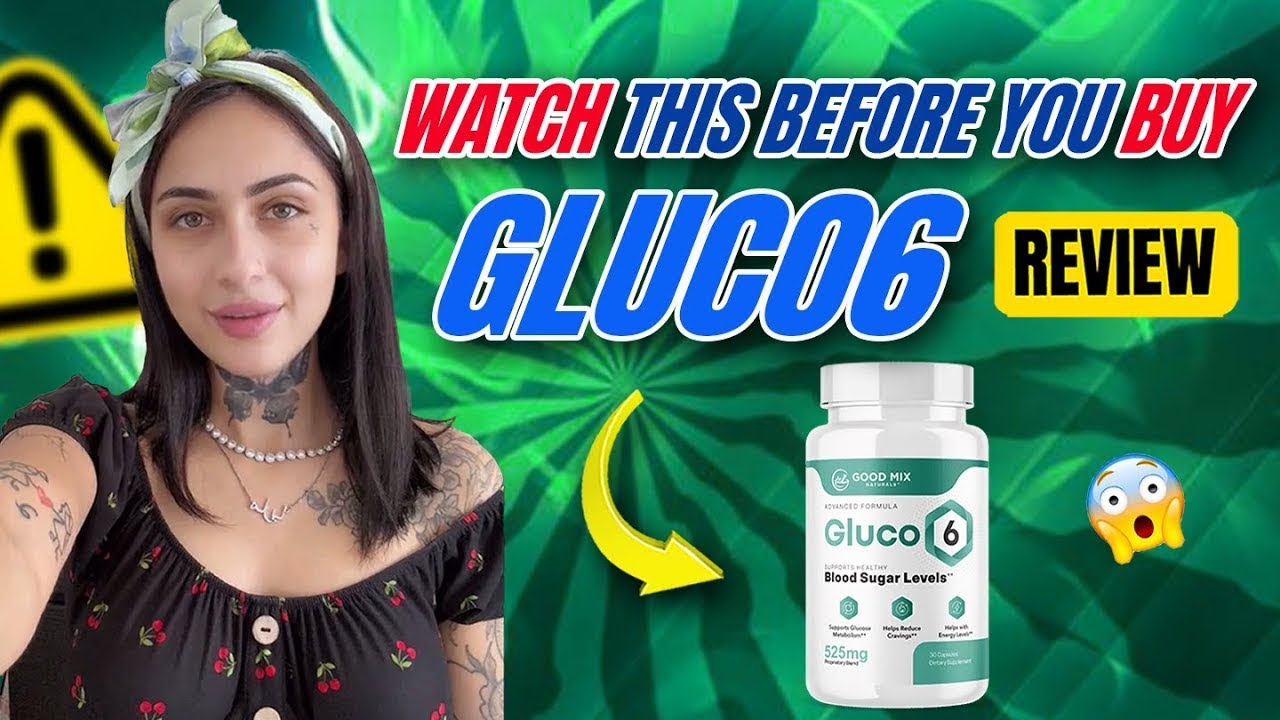 (🟥 BE CAREFUL 🟥) GLUCO6 REVIEWS 2025 – Blood Sugar Support or SCAM? Honest Breakdown! #gluco6