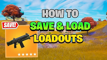 How to save your loadout in Fortnite creative 1.0