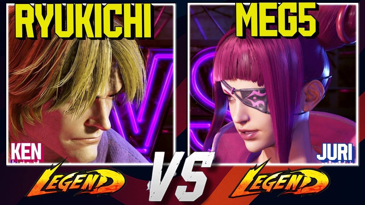 Ryukichi (Ken) vs Meg5 (Juri) 🔥 High Level SF6 Replay