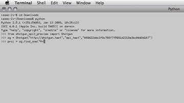 Shotgun - API Overview