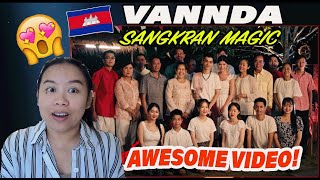 VANNDA - សង្រ្កាន្តស្គាល់ស្នេហ៍ (SANGKRAN MAGIC) [OFFICIAL MUSIC VIDEO] | 🥰🤟 MJ REACTION