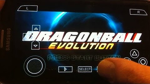 Dragon Ball: Evolution (Video Game) for PSP on Android  - PPSSPP 1.0.1 Emulator