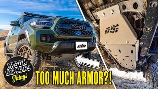 Toyota Tacoma Armor  What Skid Plates Do You Need?! (CBI Offroad Install and Review)