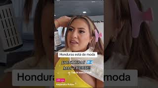 Alejandra rubio felicita a milagro flores por su premio @MilagroFlores @hchenvivo #honduras