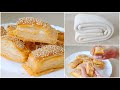 Puff Pastry Dough Recipe | Homemade Perfect Puff Pastry Dough | Eggless Puff Pastry | Kharay Biscuit