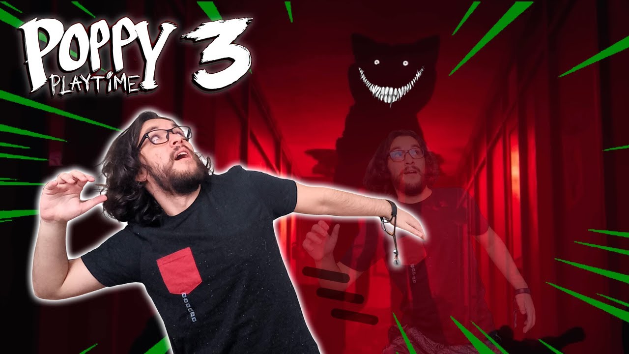 Dill Fugindo do Catnapas No Capítulo 3 de Poppy Playtimes