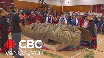 Celebrations In Bella Coola after the return of the Nuxalk Nation