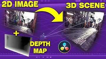 AMAZING 3D PARALLAX EFFECT FROM A SINGLE IMAGE in Fusion