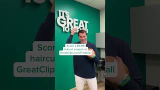 College Football Quarterback Riley Leonard Gets a Winning Haircut from Great Clips