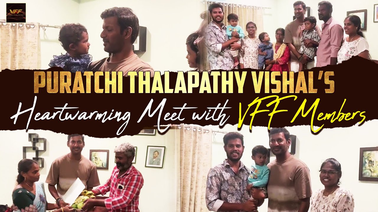 From Family bonds to Temple Blessings | Vishal With his Fans | 
