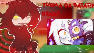•TURMA DA BATATINHA (ANTES DA NÉVOA) REAGINDO A "TÃO SOZINHA ASSIM"!!!•🥔👻