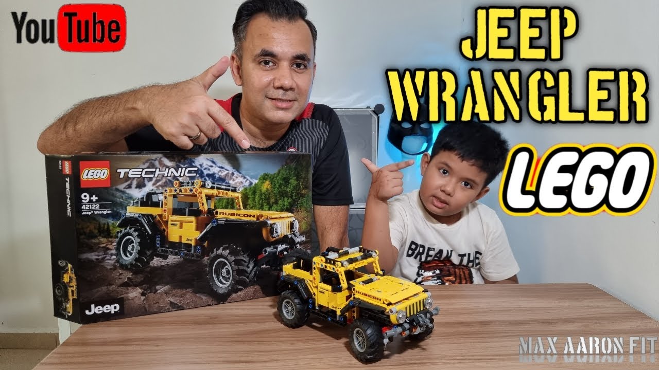 MAX & AARON HASIF PASANG JEEP WRANGLER RUBICON #jeep #WRANGLER #rubicon  #lego #legoaddict - YouTube