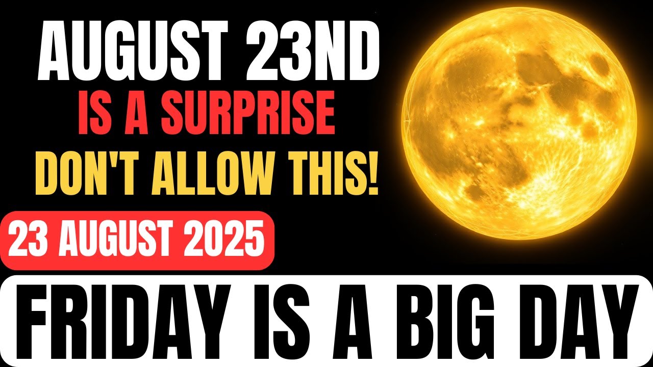 Chosen Ones, This is Why You MUST Not Touch Anyone During the LAST Day Before the Black MOON! Aug 23