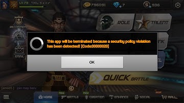 Crisis Action Sea ,Cara Mengatasi Security Violation Have Been Detected(code:00000020) Work 2017