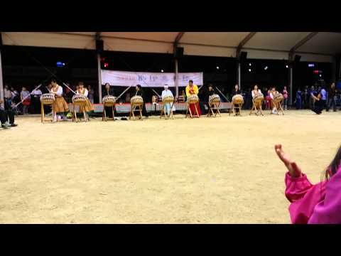 2014 아라풍물단에서 강릉단오때 한 난타
