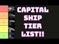The Ultimate Tier List for Capital Ships in Star Wars Galaxy of Heroes!