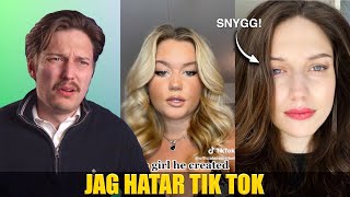 REAGERAR PÅ SVENSKA TIK TOKS! 🇸🇪 | Jämför inte tjejer med...