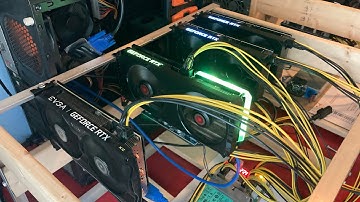 RTX 3060 TI Mining Rig - Overview and Afterburner Settings