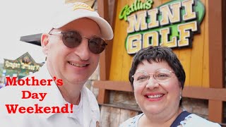 Gatlin's Mini Golf on Mother's Day Weekend