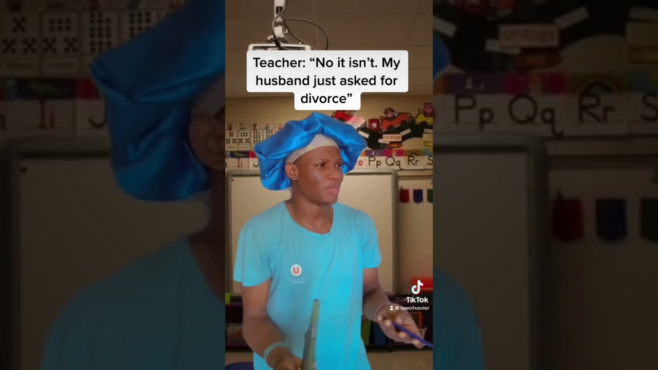 When the teacher receives a bad news😂 