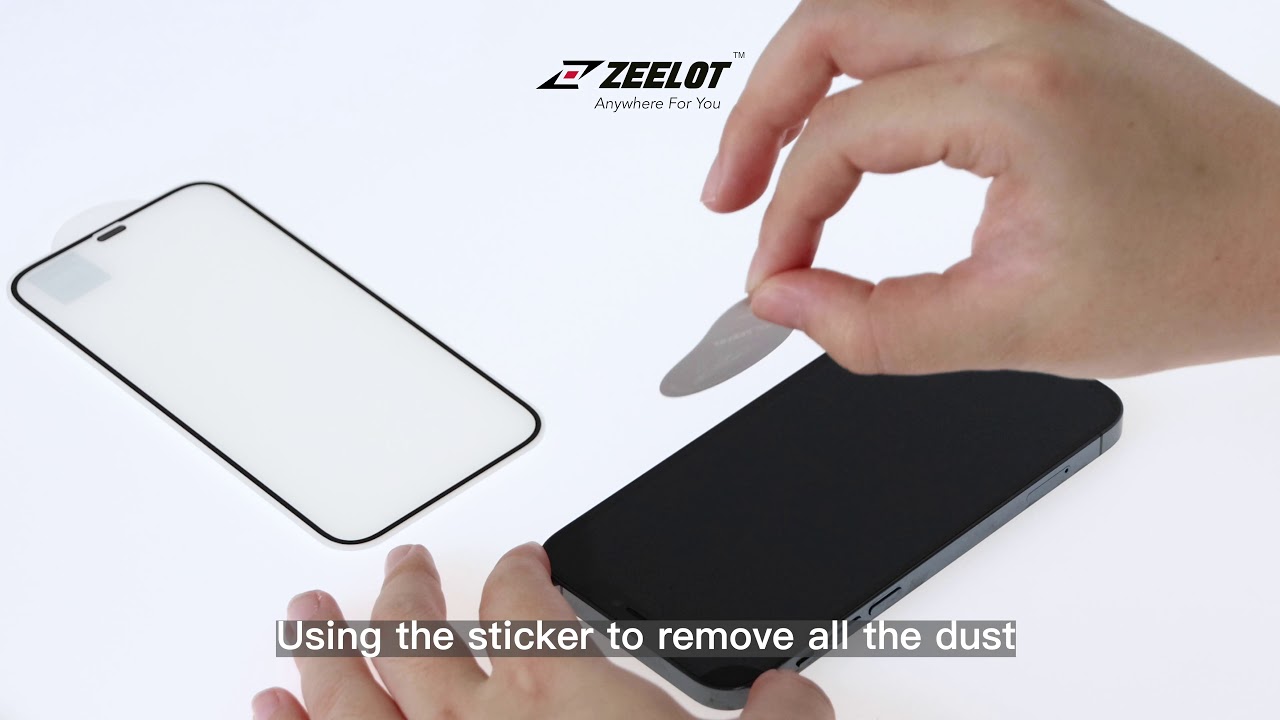 [ZEELOT] Anti Glare PureGlass installation guide for iPhone 12 Pro