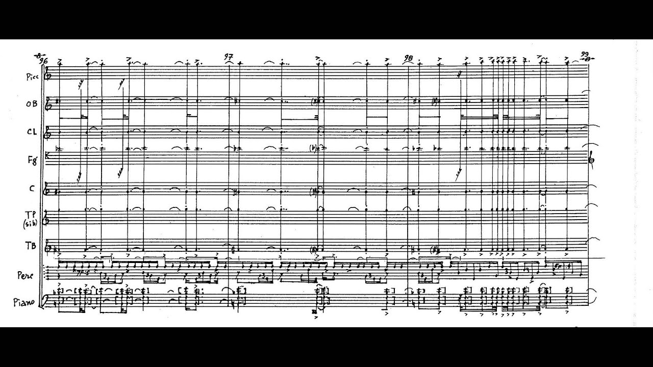 Iannis Xenakis - Thallein (w/ score) (for chamber orchestra) (1984)
