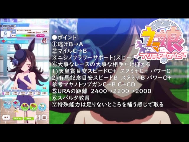 ウマ娘 】〝ライスシャワー〟50体育成してやっと『URAファイナルズ