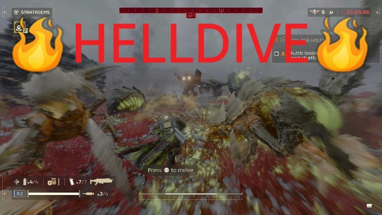 HELLDIVERS 2 HELLDIVE - YouTube