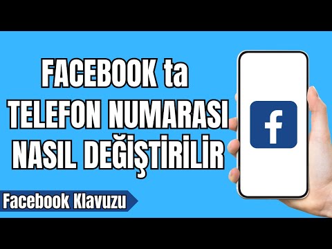 Facebook ta Telefon Numarası Nasıl Değiştirilir 2024 - Facebook daki Telefon Numarasını Değiştirmek