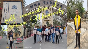 20th convocation at Assam University Silchar 🎗️🧑‍🎓 ||AUS|| #ceremony