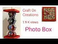 photo box| craft on creations| surprise gift box with photos