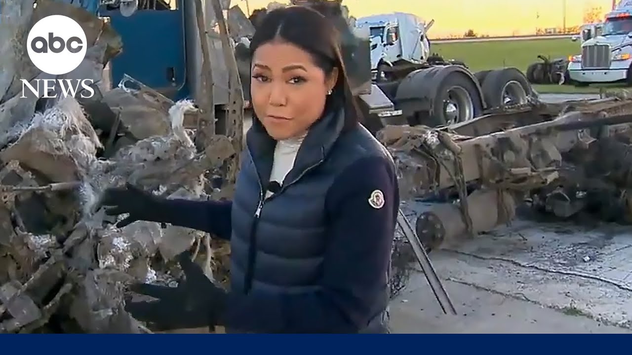 Multiple fatalities after dust storm on major Illinois highway l GMA