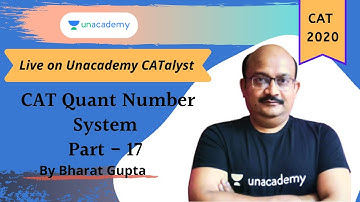 QUARANTINE BATCH | Quant Number System Part - 17 for CAT 2021 | By Bharat Gupta