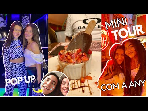CONHECENDO O POP UP DA FRANCINY EHLKE + MINI TOUR GASTRONÔMICO COM A ANY