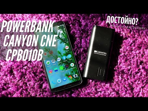 Canyon CNE-CPB010B: много объема за мало денег - Обзор отличного повербанка меньше, чем за 1к!