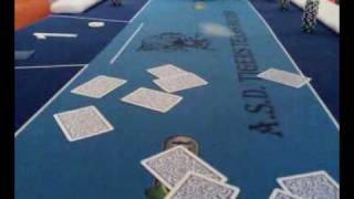 kigins Puntelli Magici del PVC del Gioco da Tavolo Nero Impermeabile del Bordo del Poker Tavoli da Poker 