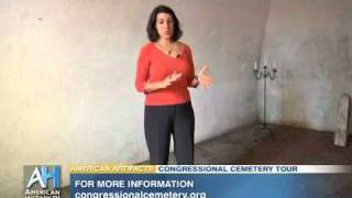 American Artifacts: Congressional Cemetery Public Vault & Dolley Madison