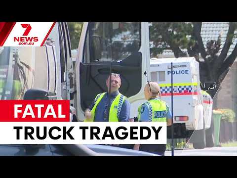 Man charged over fatal rubbish truck tragedy | 7NEWS