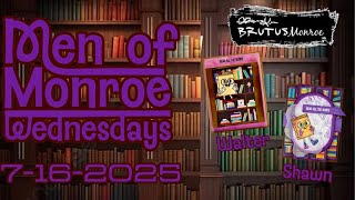 Getting our Books On with Men of Monroe Wednesdays with Walter and Shawn