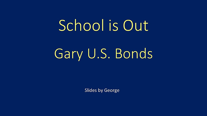 School Is Out Instrumental version - Instrumental performance video thumbnail